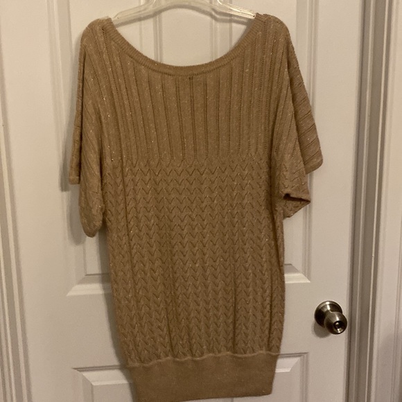 Ella Moss gold sparkly knit top - Picture 6 of 6
